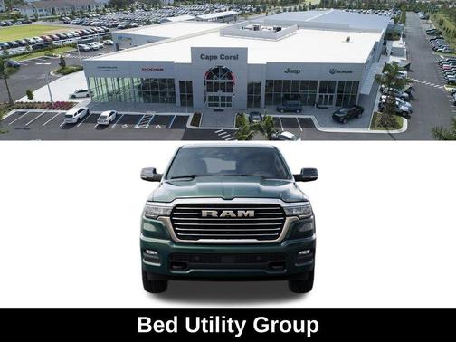 Serrano Green Metallic 2026 RAM 1500 Laramie