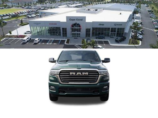 Serrano Green Metallic 2026 RAM 1500 Laramie