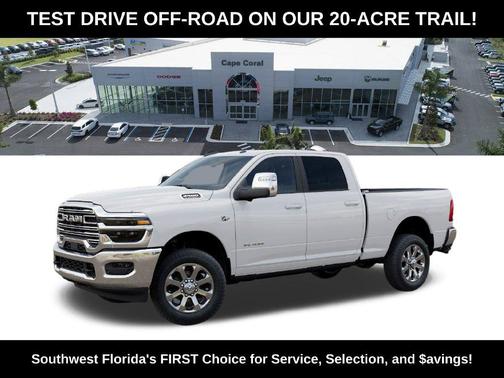 Bright White Clearcoat 2027 RAM 2500 Laramie