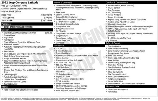 2022 Jeep Compass Latitude