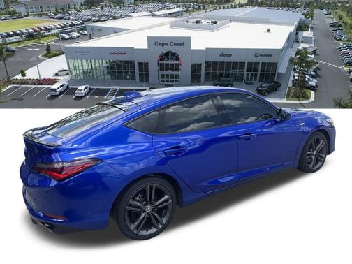 Apex Blue Pearl 2024 Acura Integra A-SPEC