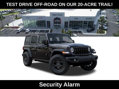 Black Clearcoat 2026 Jeep Wrangler Willys