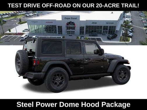 Black Clearcoat 2026 Jeep Wrangler Willys