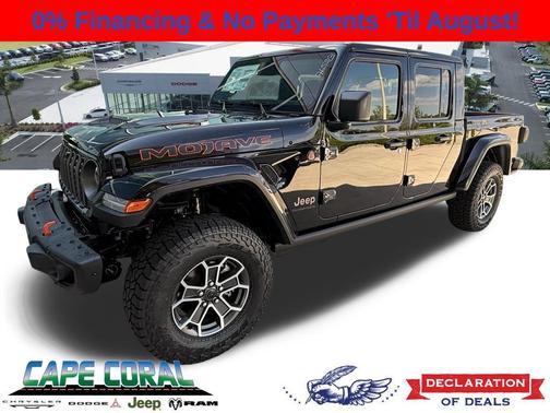 Black Clearcoat 2026 Jeep Gladiator Mojave X 4x4