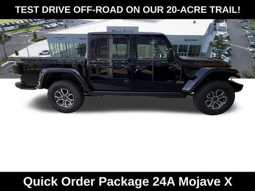 Black Clearcoat 2026 Jeep Gladiator Mojave X 4x4