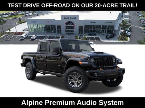 Black Clearcoat 2026 Jeep Gladiator Mojave X 4x4