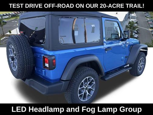 Hydro Blue Pearlcoat 2026 Jeep Wrangler Sport S
