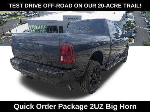 Forged Blue Metallic 2026 RAM 2500 Big Horn Crew Cab 4x4 6'4' Box