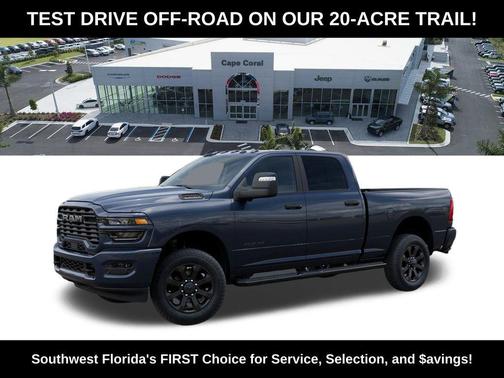 Forged Blue Metallic 2026 RAM 2500 Big Horn Crew Cab 4x4 6'4' Box