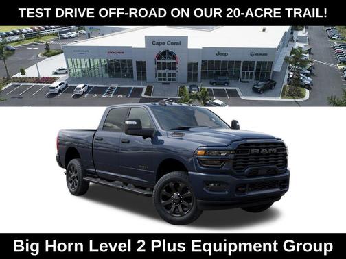 Forged Blue Metallic 2026 RAM 2500 Big Horn Crew Cab 4x4 6'4' Box