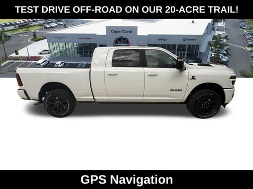 Bright White Clearcoat 2026 RAM 2500 Laramie Mega Cab 4x4 6'4' Box