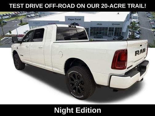 Bright White Clearcoat 2026 RAM 2500 Laramie Mega Cab 4x4 6'4' Box