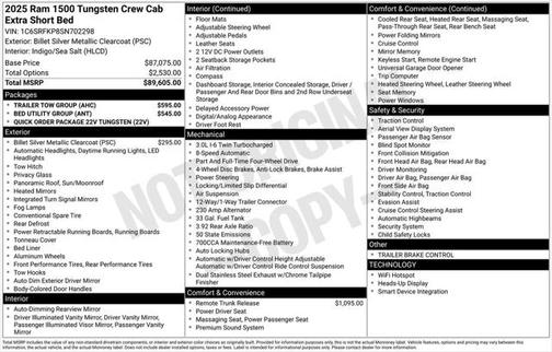 2025 RAM 1500 ST