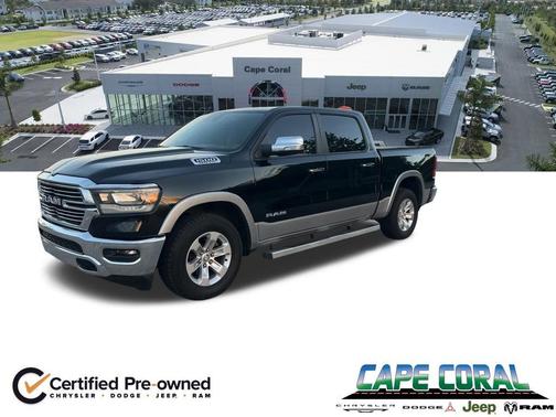 Diamond Black Crystal Pearlcoat 2021 RAM 1500 Laramie