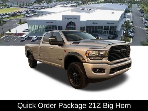 Billet Silver Metallic Clearcoat 2023 RAM 3500 Big Horn Crew Cab 4x4 8' Box