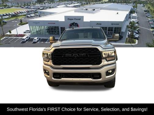 Billet Silver Metallic Clearcoat 2023 RAM 3500 Big Horn Crew Cab 4x4 8' Box