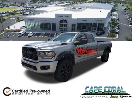 Billet Silver Metallic Clearcoat 2023 RAM 3500 Big Horn Crew Cab 4x4 8' Box
