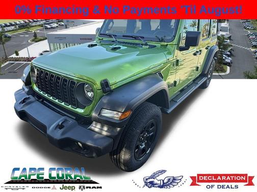 Mojito Clearcoat 2026 Jeep Wrangler Sport