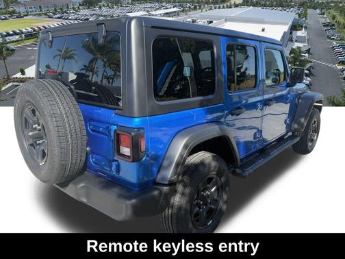 Hydro Blue Pearlcoat 2026 Jeep Wrangler Sport
