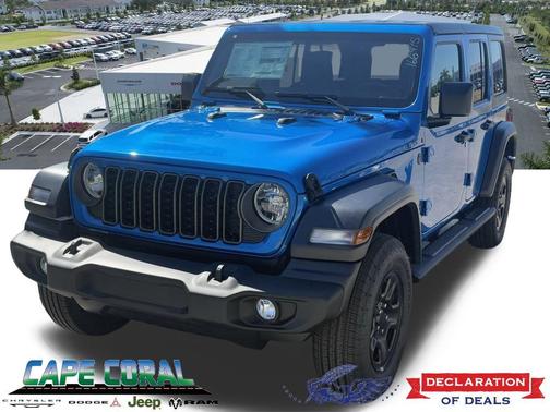 Hydro Blue Pearlcoat 2026 Jeep Wrangler Sport
