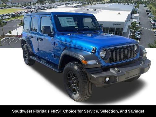 Hydro Blue Pearlcoat 2026 Jeep Wrangler Sport