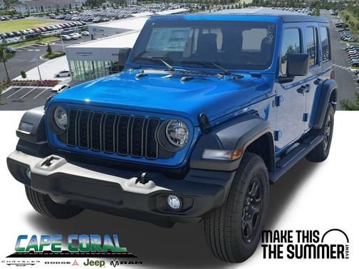 Hydro Blue Pearlcoat 2026 Jeep Wrangler Sport