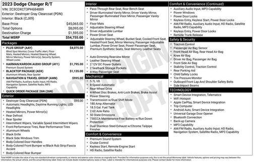 2023 Dodge Charger R/T