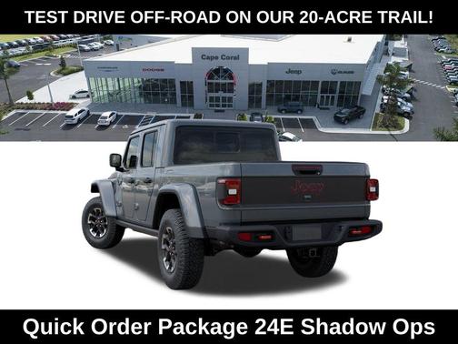 Anvil Clearcoat 2026 Jeep Gladiator Shadow Ops