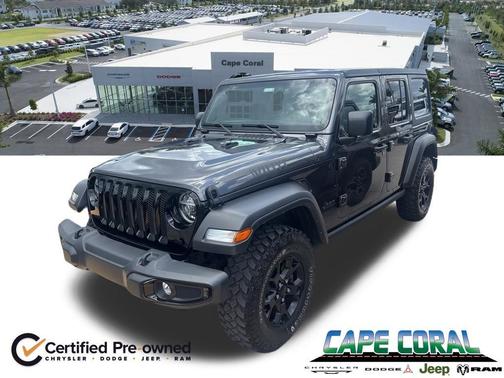 Granite Crystal Metallic Clearcoat 2021 Jeep Wrangler Willys