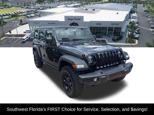 Granite Crystal Metallic Clearcoat 2021 Jeep Wrangler Willys