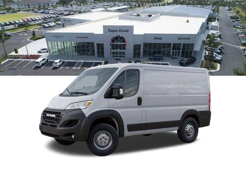 Bright White Clearcoat 2026 RAM ProMaster 1500 Low Roof