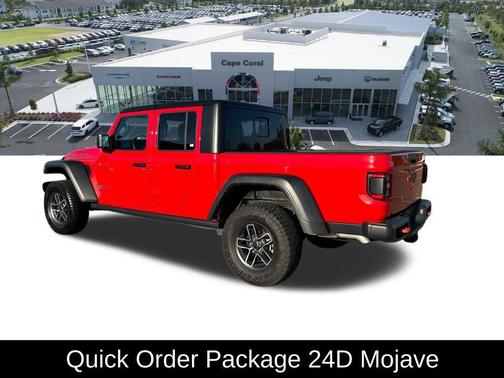 Firecracker Red Clearcoat 2025 Jeep Gladiator Mojave 4x4