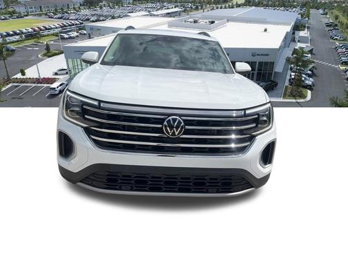 Pure White 2024 Volkswagen Atlas 2.0T SE