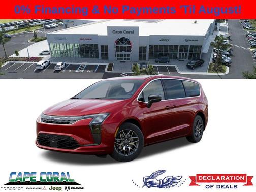 Red Hot Pearlcoat 2027 Chrysler Pacifica Limited
