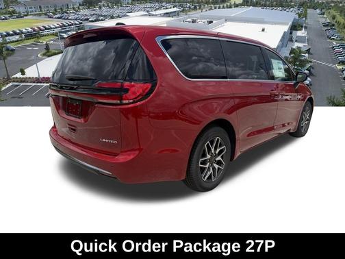 Red Hot Pearlcoat 2027 Chrysler Pacifica Limited