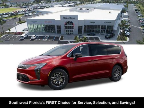 Red Hot Pearlcoat 2027 Chrysler Pacifica Limited