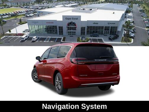 Red Hot Pearlcoat 2027 Chrysler Pacifica Limited