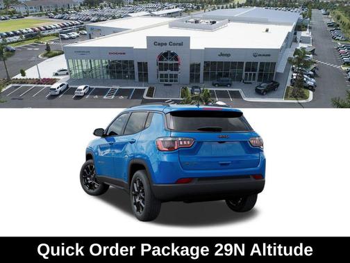 Hydro Blue Pearlcoat 2026 Jeep Compass Sport