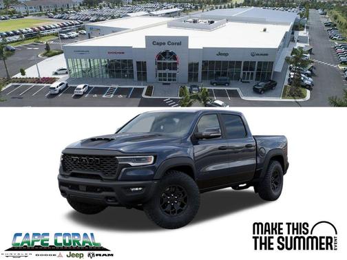 Forged Blue Metallic 2026 RAM 1500 RHO Crew Cab 4x4 5'7' Box