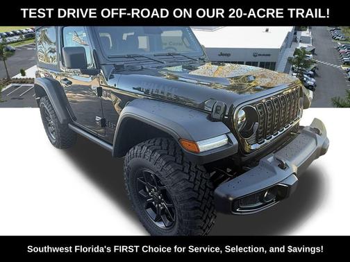 Black Clearcoat 2026 Jeep Wrangler Willys