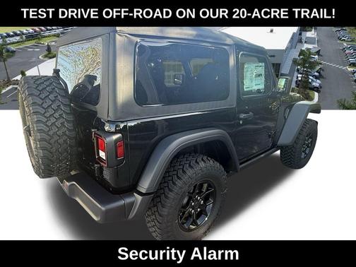 Black Clearcoat 2026 Jeep Wrangler Willys