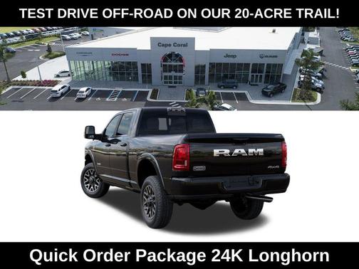 Diamond Black Crystal Pearlcoat 2026 RAM 2500 Longhorn