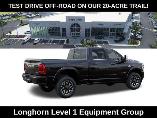 Diamond Black Crystal Pearlcoat 2026 RAM 2500 Longhorn