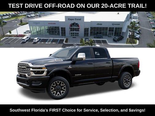 Diamond Black Crystal Pearlcoat 2026 RAM 2500 Longhorn