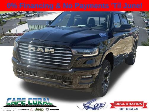Diamond Black Crystal Pearlcoat 2026 RAM 1500 Laramie