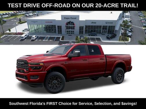 Molten Red Pearlcoat 2026 RAM 2500 Limited Crew Cab 4x4 6'4' Box