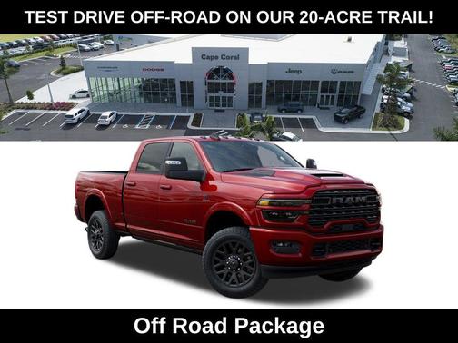 Molten Red Pearlcoat 2026 RAM 2500 Limited Crew Cab 4x4 6'4' Box