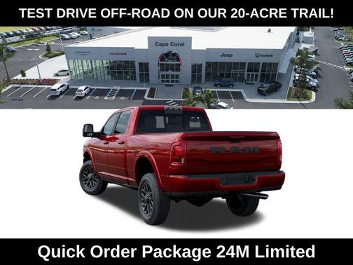 Molten Red Pearlcoat 2026 RAM 2500 Limited Crew Cab 4x4 6'4' Box