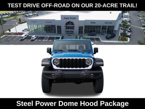 Hydro Blue Pearlcoat 2026 Jeep Gladiator Rubicon