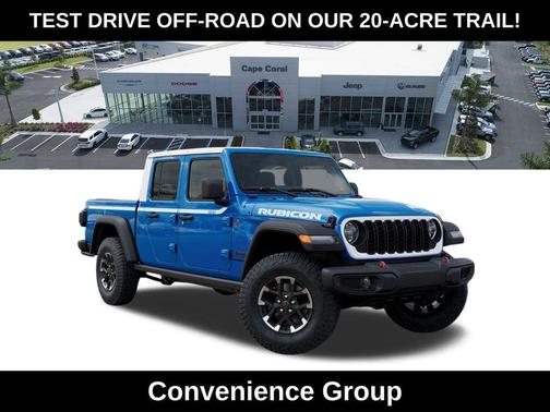 Hydro Blue Pearlcoat 2026 Jeep Gladiator Rubicon